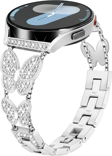 Miniatura 14 de Galaxy Watch 7, 6, 5, 4, correa de 0.78 pulgadas (0.787 in), mariposa para Samsung Galaxy Watch 4, 5, 6, 7, FE de 1.575 pulgadas, 1.732 pulgadas