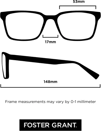 Miniatura 7 de Foster Grant Gafas de lectura cuadradas Kyra para mujer