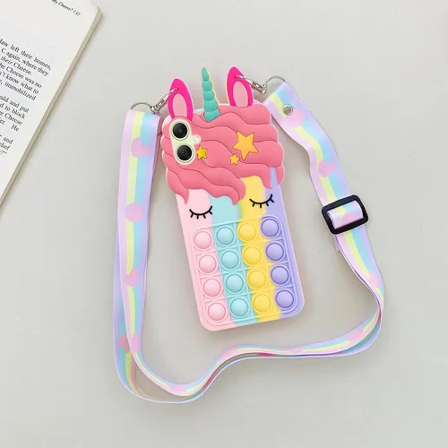 Miniatura 5 de nancheng - Funda de silicona suave a prueba de golpes para Samsung Galaxy A05, funda protectora de silicona antiarañazos, antideslizante