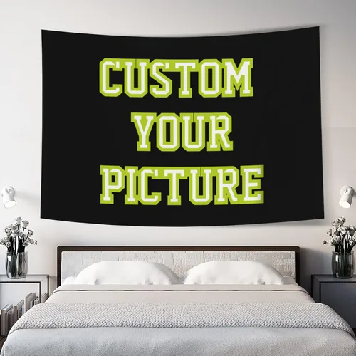 JINJUREN Tapiz Personalizado Subir Imágenes Tapiz Personalizado Personalizado Telón de Fondo Banner Imprimir Cualquier de Sus Diseños
