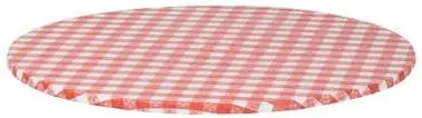 Miniatura 2 de Kwik-Covers Mantel redondo de plástico ajustable de 24 pulgadas, paquete de 5 (negro)