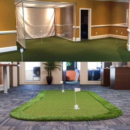 Miniatura 6 de Césped Artificial de Golf Pro Putting Green - Alfombra de Entrenamiento de Golf para Interiores y Exteriores, Césped Sintético Artificial