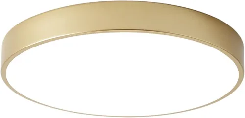 Miniatura 26 de Paquete de 3 lámparas de techo de montaje empotrado doradas LED, lámpara de techo de 24W para dormitorio, montaje en techo regulable, lámpara