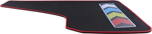 Miniatura 3 de 4 piezas de solapas reflectantes para barro de coche, solapas de goma blanda para protección contra salpicaduras, guardabarros de seguridad