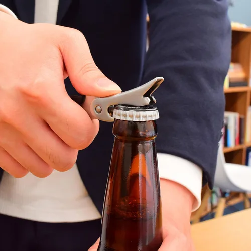 Miniatura 7 de Seki Japan CRESCENT - Cuchillo profesional de camarero con sacacorchos, botellas de vino sumiller y abridor de cerveza, cuerpo de acero inoxidable