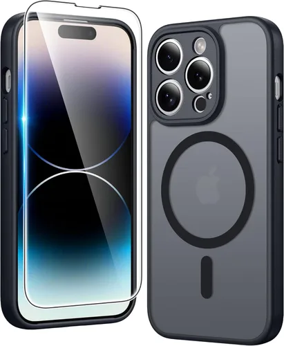 Miniatura 1124 de FNTCASE Funda para iPhone 13 Pro-Max: Fundas magnéticas transparentes compatibles con Magsafe Slim anti amarillamiento protección contra caídas