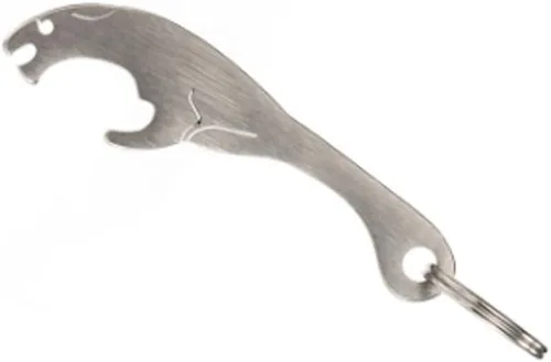ARFUKA Llavero abrebotellas portátil de metal para abrebotellas de cerveza, llavero para bebidas de soada, abrebotellas, llavero, regalo de Navidad