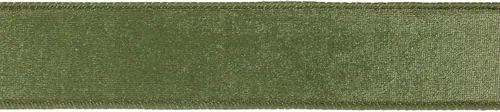Miniatura 8 de MEEDEE Cinta de terciopelo verde musgo, 1.5 pulgadas, 25 yardas, terciopelo triturado, cinta de Navidad para árbol, coronas, lazos Verde Oliva