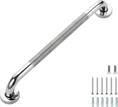 Miniatura 47 de Barras de agarre para ducha, paquete de 2 asas antideslizantes de ducha de 16 pulgadas para ancianos, barra de seguridad para ducha, barras