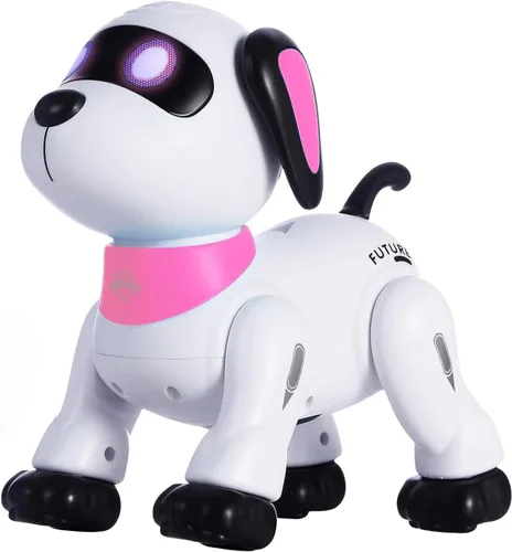 Miniatura 10 de yiman Perro Robot de Juguete con Control Remoto – Perro Robot Inteligente Programable para Niños de 3+, Juguete de Mascota Electrónico con Baile