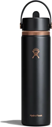 Miniatura 79 de Hydro Flask Botella de agua – Acero inoxidable aislado – Tapa flexible con popote de boca ancha, antiderrames, a prueba de fugas y recargable en 32