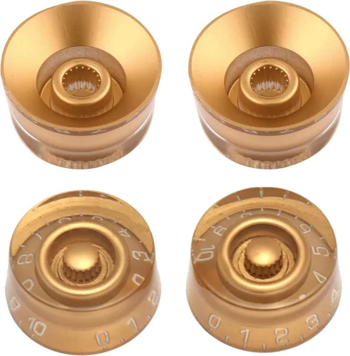 Miniatura 2 de Perillas de control de tono de volumen de velocidad para guitarra eléctrica, compatibles con Les Paul LP estilo guitarra eléctrica piezas