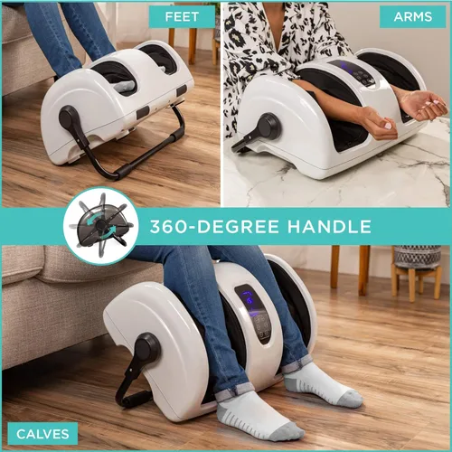 Miniatura 2 de Best Choice Products Masajeador de pies Shiatsu calentado para aliviar el dolor, fascitis plantar, neuropatía, circulación sanguínea con diseño