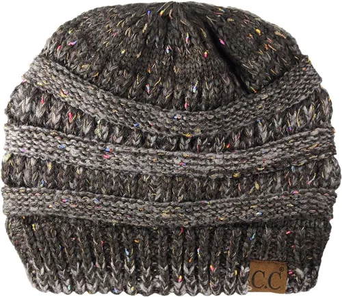Miniatura 369 de C.C Trendy Warm Chunky Soft Stretch Cable Knit Beanie