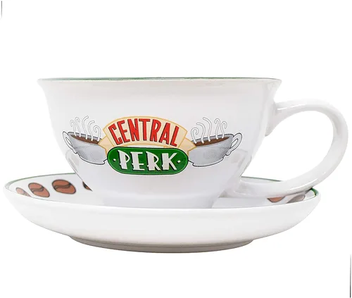 Miniatura 9 de Silver Buffalo Alice in Wonderland Oh My - Taza de té y platillo de cerámica en caja, 12 onzas Oh mi caja