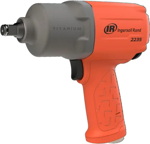 Miniatura 12 de Llave de impacto neumática de 1/2 pulgada Ingersoll Rand 2235TiMAX-G, diseño ligero de 4.6 libras, potente salida de par de torsión de hasta 1350