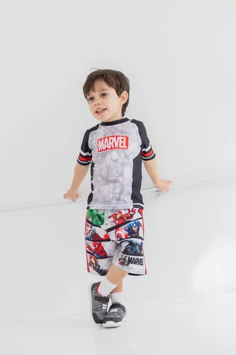 Miniatura 2 de Marvel Spider-Man - Traje de baño para niños pequeños y grandes