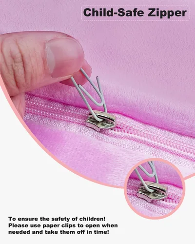 Miniatura 7 de MOONBEEKI Sofá Desplegable para Niños, Silla Plegable de Princesa para Niños Pequeños de 1-3 Años, Muebles para Niños para Sala de Juegos, Regalo