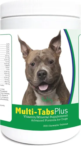 Miniatura 39 de Healthy Breeds American Staffordshire Terrier Multi-Tabs Plus tabletas masticables 180