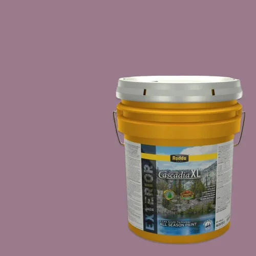 Miniatura 41 de Rodda Paint CASCADIA XL Pintura e imprimación satinada exterior en uno, cuarto de galón, Aquafir