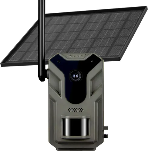 Cámara solar de rastreo 4G LTE: visión nocturna sin brillo, alimentación en vivo y audio bidireccional para monitoreo de vida silvestre