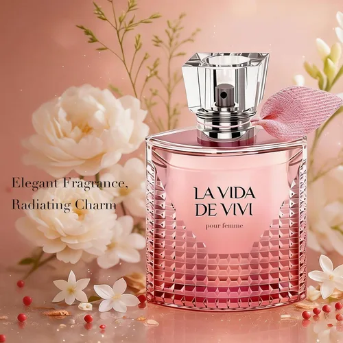 Miniatura 7 de A CENTER Juego de 4 perfumes para mujer – Set de regalo de fragancia floral con vainilla, madera de cedro, Eau De Pafume 3.4 onzas líquidas cada