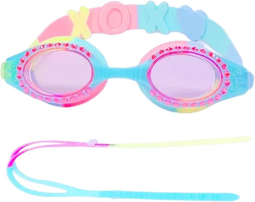 Miniatura 7 de Gafas de natación para niñas de 4 a 12 años Sin fugas, protección UV antivaho con funda rígida de alta calidad