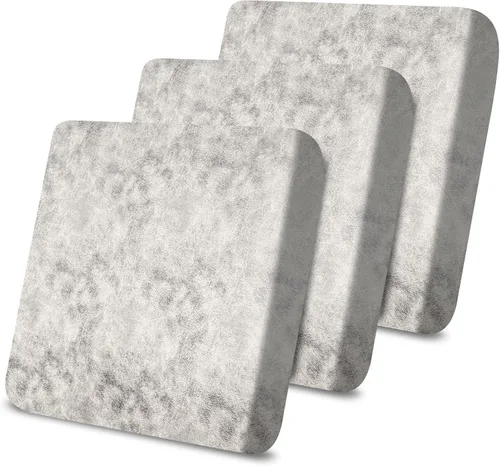 Miniatura 20 de Fundas de cojín tipo cuero para sofá, juego de fundas protectoras de muebles para sillón seccional, sofá biplaza de tela de elastano elástica