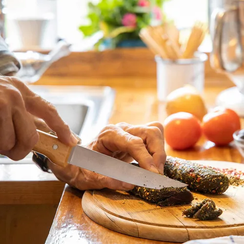 Miniatura 12 de OPINEL Parallele Trio - Juego de 3 cuchillos de cocina – Chef, tallado, juego de cajas de trío de cuchillos de pelar, cuchillas de acero inoxidable