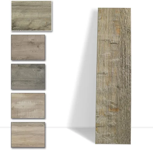 Miniatura 9 de COLAMO Pelar y Pegar Azulejos para Salpicaduras, Paneles de Shiplap Falsos de Atenas Gris Oscuro Gruesos de 1 Pieza, Paneles de Madera Autoadhesivos