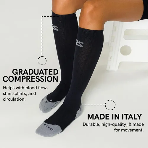 Miniatura 2 de Calcetines de compresión Tech+ de Zensah para correr
