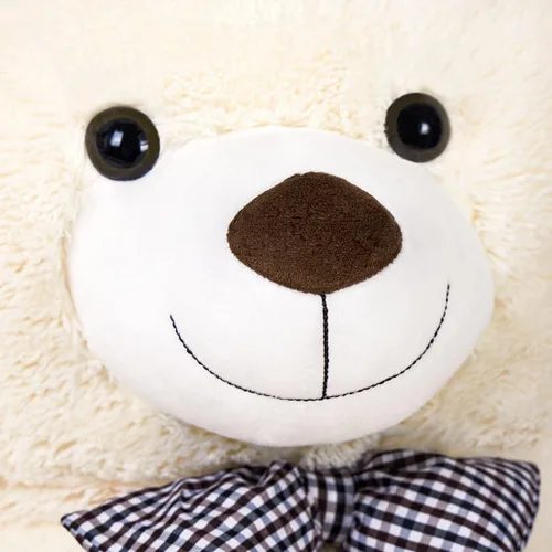 Miniatura 3 de Oso de peluche gigante de 47", enormes animales de peluche suaves, peluches suaves de 4 pies, gran oso de regalo para niños, novia, día de San Crema