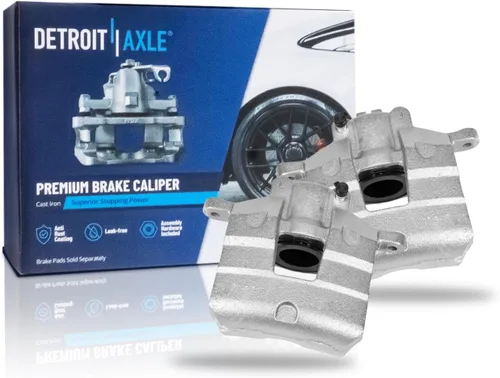 Miniatura 12 de Detroit Axle - Pinza de freno trasera izquierda para Chevrolet Equinox Captiva Sport GMC Terrain Saturn Vue Pontiac Torrent Pinza de freno lateral