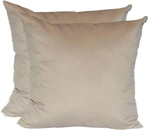 Miniatura 9 de TangDepot - Funda de almohada lisa de terciopelo, funda de cojín supersuave de lujo, muchas opciones de colores y tamaños