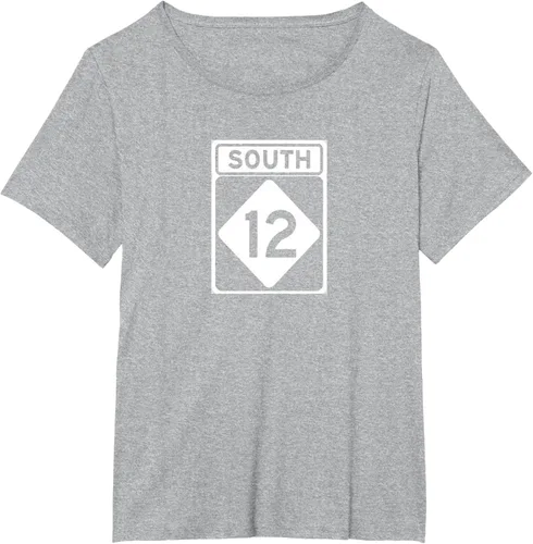 Miniatura 88 de Highway 12 South NC Outer Banks North Carolina Hwy - Camiseta, Negro, S