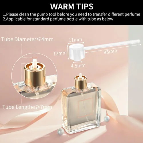 Miniatura 5 de Boao 14 piezas de 0.2 fl oz de perfume de viaje recargable atomizador negro mini muestra de fragancia dispensador de colonia de vidrio forrado