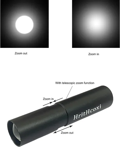Miniatura 3 de Mini linternas LED recargables, 6 piezas de luz de flash de alto brillo con batería de litio, 3 modos XPE 1200 lúmenes, linterna impermeable
