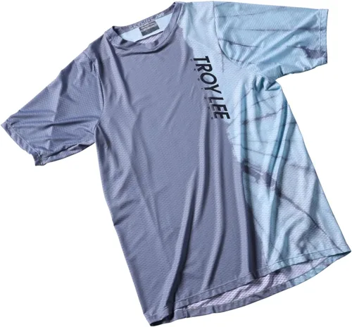 Miniatura 3 de Troy Lee Designs Skyline Air Half Dye Hombres SS MTB Mountain Bike Jersey Barlovento LG