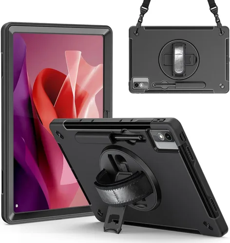 Miniatura 11 de Junfire Funda resistente a prueba de golpes para Lenovo Tab P11 Pro Gen2 de 11.2 pulgadas (TB-132FU/TB-138FC) 2022, funda resistente de servicio