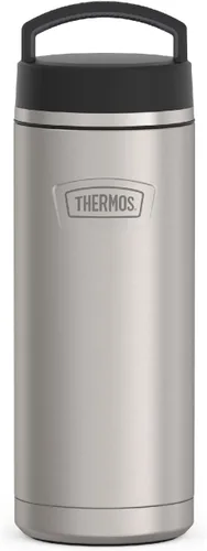 Miniatura 10 de THERMOS ICON SERIES - Botella de agua con tapa superior de rosca, 40 onzas, sillín - Botella de agua de acero inoxidable aislada al vacío con tapa