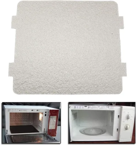 Miniatura 4 de 2pcs Horno Microondas Universal Mica Cubierta 108X99X0.0.157 in
