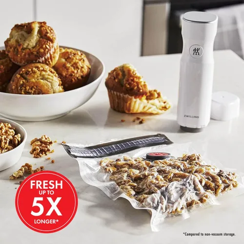 Miniatura 9 de ZWILLING Fresh & Save - Bolsas selladoras al vacío de 10 piezas, bolsas de Sous Vide, preparación de comidas, varios tamaños