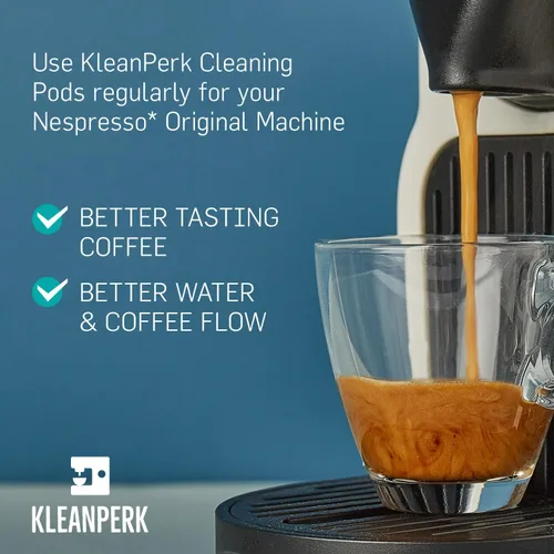 Miniatura 4 de 5 cápsulas de limpieza I compatibles con máquinas de línea original Nespresso I Kit de limpieza para un mejor sabor de café I Limpiador de máquina