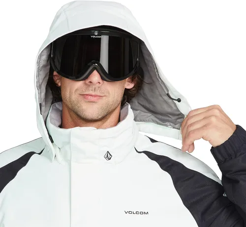 Miniatura 7 de Volcom Chaqueta de snowboard con aislamiento de piedras icónicas para hombre PARENT