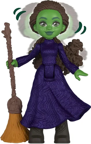 Miniatura 6 de Mattel Universal Pictures' Wicked Emerald City Playset con muñecas pequeñas Glinda y Elphaba, 5 espacios de juego y 15 accesorios, inspirado