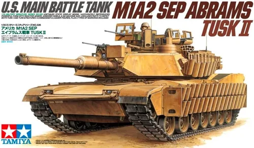 Miniatura 7 de Tamiya Models M1A2 SEP Abrams Tusk II Modelo Kit