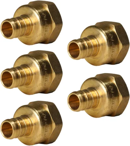 Miniatura 30 de XFITTING 1 pulgada Pex x 1 pulgada Adaptador Femenino NPT, 23-4-3=2X, 2 Piezas