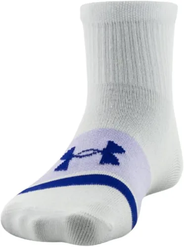 Miniatura 6 de Under Armour Girls Essential Lite - Calcetines ligeros para cuarto de galón, paquete de 6