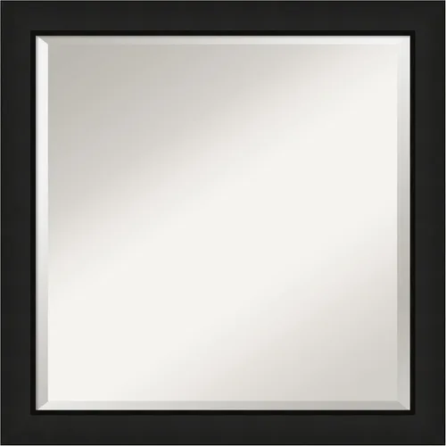 Miniatura 38 de Amanti Art Espejo de baño de madera, espejo de pared negro Ashton para usar como espejo de tocador de baño sobre el fregadero
