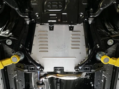 Miniatura 4 de Escudo antirrobo para convertidor catalítico, compatible con Toyota 4Runner 2014-2024, 4.0L con KDSS - Protección de convertidor catalítico